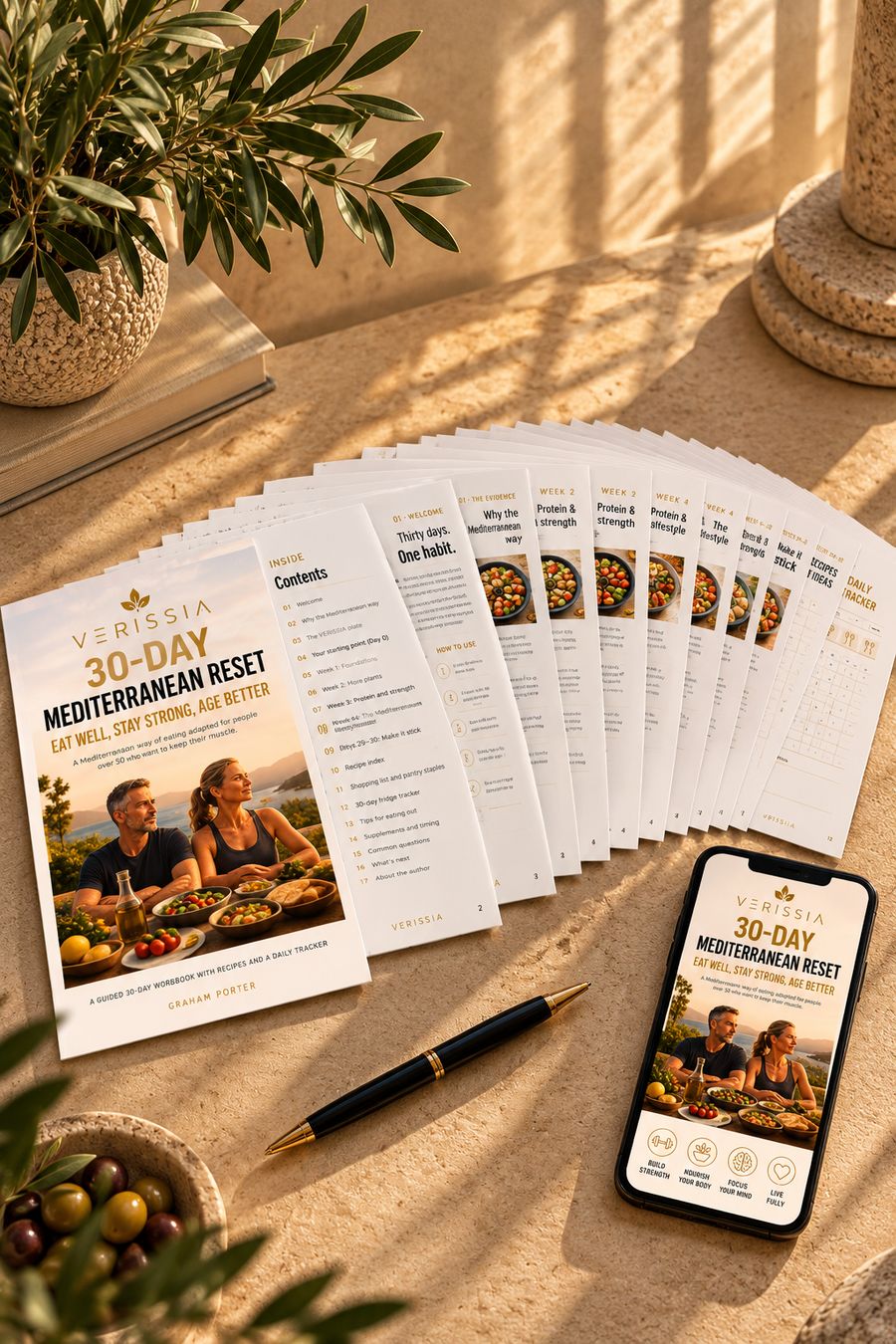 The VERISSIA 30-Day Mediterranean Reset (Workbook)